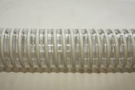 FLEXIBLE PVC TRANSPARENT AVEC SPIRALE PVC 25mm