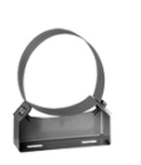 BRIDE MURALE INOX SIMPLE PAROI 130