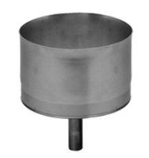 TAMPON DE PURGE INOX SIMPLE PAROI 100