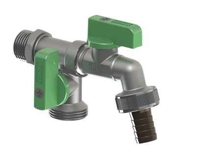 ROBINET DOUBLE SERVICE NANO 3/4-1/2