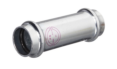 MANCHON COULISSANT A SERTIR V-PRESS ELECTROZINGUE 35mm