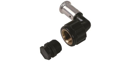 COUDE ALPEX A SERTIR HENCO PVDF 3/4F X 20mm