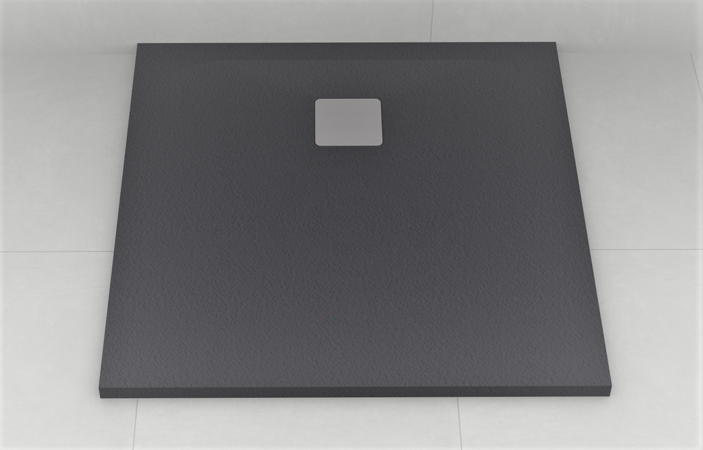 TUB DE DOUCHE ANTI DERAPANT IDEAL STANDARD ULTRA FLAT S 90 X 90 JET BLACK