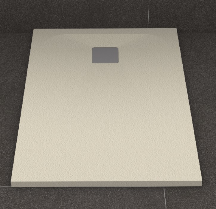 TUB DE DOUCHE ANTI DERAPANT IDEAL STANDARD ULTRA FLAT S 100 X 70 SABLE