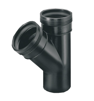 TE A JOINT PP WAVIN 45° MF 50mm