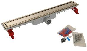 CANIVEAU DOCIA CADRE INOX 90 CM 75-85