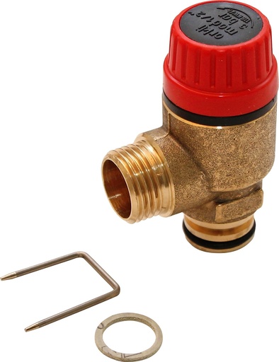 [05722800] SOUPAPE DE SECURITE CHAUFFAGE BULEX 3 BARS ISOFAST ET ISOTWIN 05722800