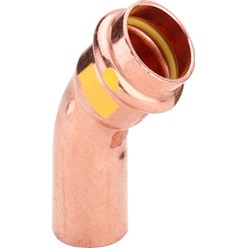 [12122GS] COUDE A SERTIR PROFIPRESS GAZ MF 45° 22