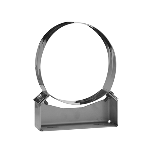 [X029180] BRIDE MURALE NORMALE INOX DOUBLE PAROI 180mm