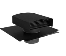 [HCHMA160DET] CHAPEAU DE TOITURE ARDOISE CARRE 160