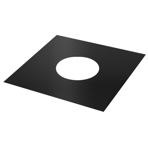 [X038B150] PLAQUE DE FINITION INOX DOUBLE PAROI 150mm