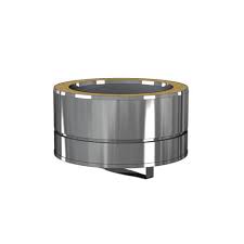 [X011180] TAMPON SANS PURGE INOX DOUBLE PAROI 180mm