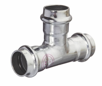 [13022ASF] TE A SERTIR V-PRESS ELECTROZINGUE 22mm