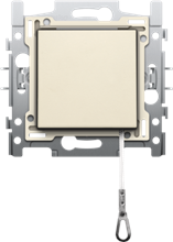 [100-636] INTERRUPTEUR A TIRAGE NIKO 2D CREME